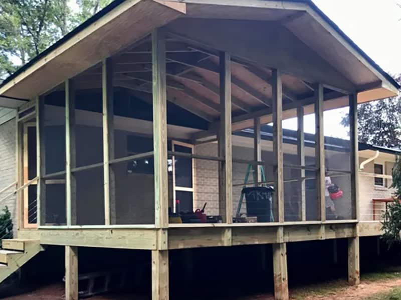 screened rooms  